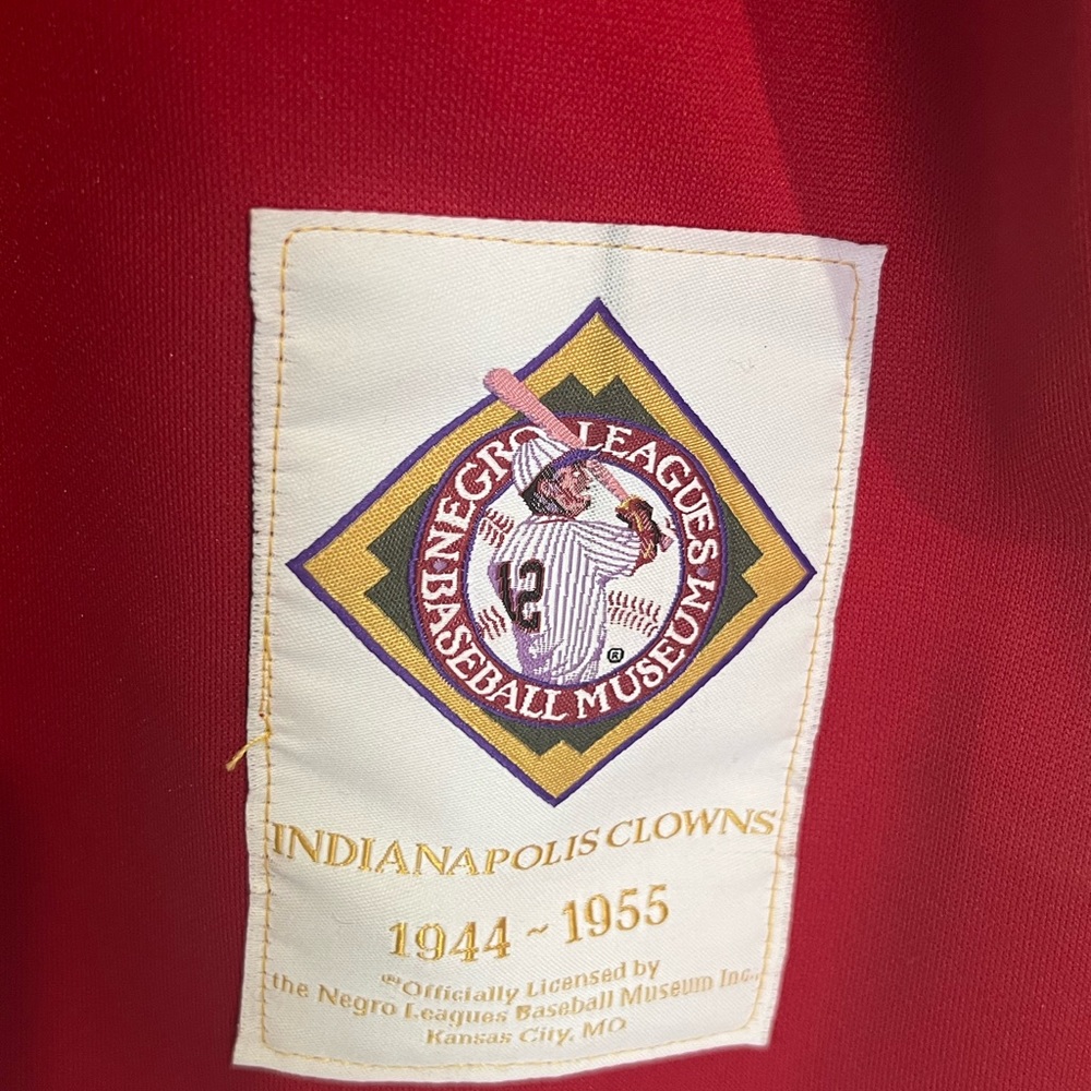 Vintage Negro League Baseball Indianapolis Clowns Jersey [Reproduction]